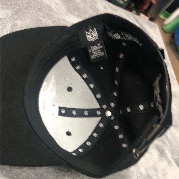 Cult of Individuality Black Hat with White Skull Design - Picture 5 of 5